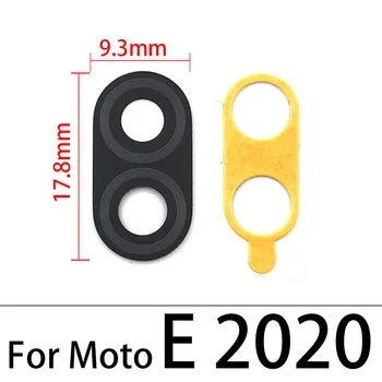 Nueva Trasera de la Cámara Lente de cristal Para Motorola Moto Z4 Z3 E6 E7 G8 G9 E6 Jugar Además X4 E 2020 Piezas de Repuesto