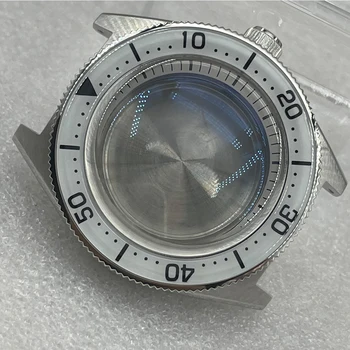 Para Seiko 62mas de alta calidad de la caja del Reloj de zafiro olla cubierta del reloj de espejo de zafiro escala anillo impermeable de 200 metros