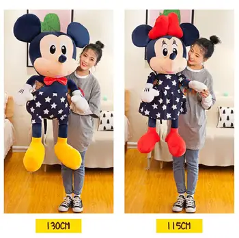Disney Mickey Mouse Minnie Animales De Peluche, Felpa Juguetes De La Princesa De Dibujos Animados De Algodón Muñeca De Regalo De Cumpleaños De Los Niños Chica Chico Nuevo Regalo De Año