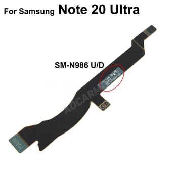 Aocarmo Para Samsung Galaxy Nota 20 Ultra SM-986B 986U 986D 5G Wi-Fi de la Señal de la Antena Conector de la Placa base de Conexión de Cable flexible