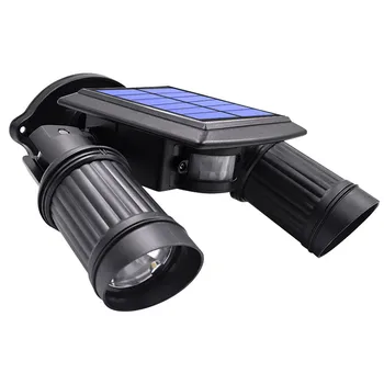14 LEDs Super Brillantes del Sensor de Movimiento PIR Solar de la Lámpara de Calle al aire libre de la prenda Impermeable de las Luces de Jardín, Iluminación de la Seguridad