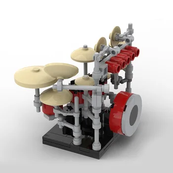 MOC-24121 Kit de Percusión de Instrumentos Musicales Modelo de Creatividad Juguetes MOC Bloque de Partículas de Piezas de BRICOLAJE Accesorios de Bloques de Construcción de los Niños Regalos