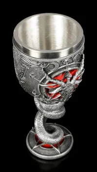 Medieval copa de vino bapham vaso de cuerno de cerveza Stein Halloween de calavera de la copa de cerveza de vidrio