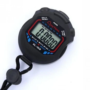 Clásico Digital Profesional de Mano LCD Cronógrafo Deportivo Cronómetro Temporizador de Parada de Reloj Con Cuerda a los relojes de Cocina