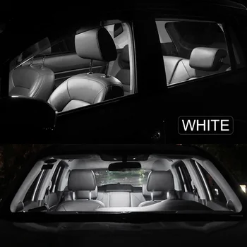 13pcs Blanco Canbus LED Bombillas Interiores Mapa de la Cúpula del Tronco Kit de Luz Para Mitsubishi Eclipse Cruz 2018 2019 2020 la Placa de la Licencia de la Lámpara
