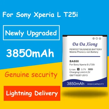 Envío gratis 3850mAh BA800 Batería para Sony Ericsson Xperia V LT26i Arc HD AB-0400 LT25i LT25C LT26 LT25C Reemplazo de la batteria