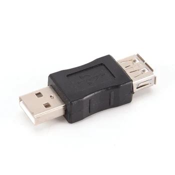 Nuevo USB M / F Macho A Hembra Adaptador de Extensión USB 2.0 Tipo a Macho A Hembra Adaptador de Conectores Para la Extensión de la Línea de Atraque