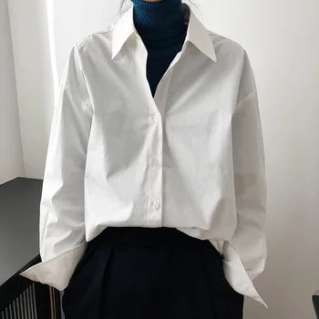 Sherhure 2020 Las Nuevas Mujeres Del Verano Blusas De Diseño Elegante De Gran Tamaño De La Mujer Tops Y Blusas De Algodón Blanco De La Camisa Blusas Roupa Feminina