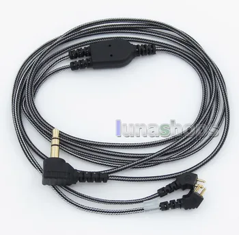 En Blanco Y negro Auriculares Cable de Audio Para Etymotic ER4B ER4PT ER4S ER6I ER4 LN005505