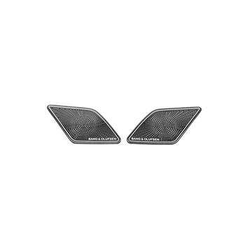 De acero inoxidable Para el Audi Q3 2019 2020 Auto Accesorios Coche Frente a la columna de Audio de la decoración de la Cubierta de la Moldura de la etiqueta Engomada del Coche de Estilo 2pcs