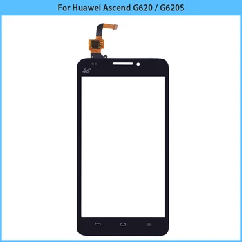 Nueva pantalla Táctil Para Huawei Ascend G620 / G620S Panel de Pantalla Táctil LCD Digitalizador Sensor LCD Externa de la Lente de Cristal de Repuesto
