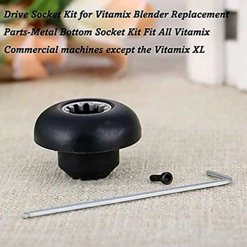 Unidad de Socket Reemplazar Kit para Licuadoras Vitamix de Piezas de Repuesto con la Llave de la Unidad de Socket Kit para Vitamix 5000 5200 Licuadora