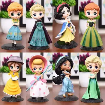 Milagro de los Vengadores de la Princesa de Disney Figuras de Acción Juguetes Rapunzel Nieve Cenicienta, Blanca Nieve de Hadas Rapunzel Muñecas Decoración de los niños