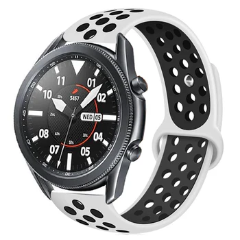 El deporte de silicona reloj de 20/22 mm de la banda de la correa para Amazfit Bip Samsung Galaxy reloj 3 41 45 mm de bandas de marcha, s3 Frontera/Clásico Activa