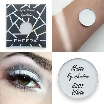 La moda de 12 Colores de Sombra de Ojos Mate Impermeable de Larga duración Monocromo de la Sombra de ojos de Mujeres Profesionales de la Belleza maquillaje Cosmético TSLM1