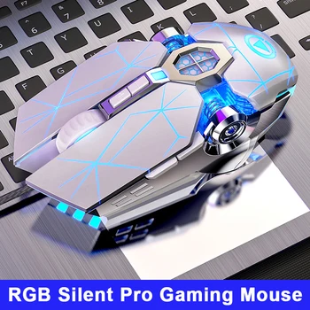 Gaming Mouse 7 Botón de DPI Ajustable Equipo Óptico LED Juego de Ratones USB con Cable Juegos de Cable Ratón Para Ordenador PC Portátil Juego