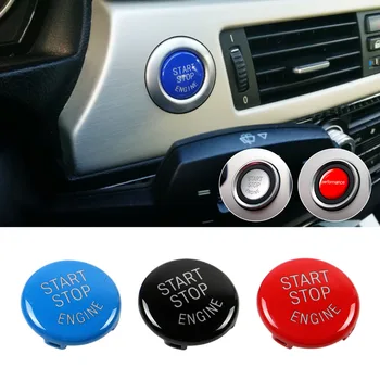 Coche de la Uno-llave Botón de arranque del Motor Interruptor de Encendido Tapa de ajuste para BMW E Chasis X1 E84 X3 E83 X5 E70 X6 E71 E90 E91 E92 E93 E60