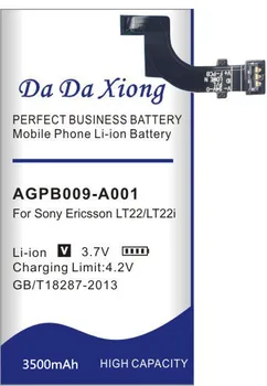 Da Da Xiong 3500mAh AGPB009-A001 Li-ion de la Batería del Teléfono para Sony Ericsson Xperia P LT22 LT22I