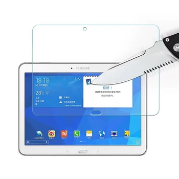 9H Vidrio Templado Para Samsung Galaxy Tab 4 10.1 Pulgadas de Pantalla Protector de SM-T530 T531 T535 Libre de Burbujas Claro Protectora de la Tableta de la Película