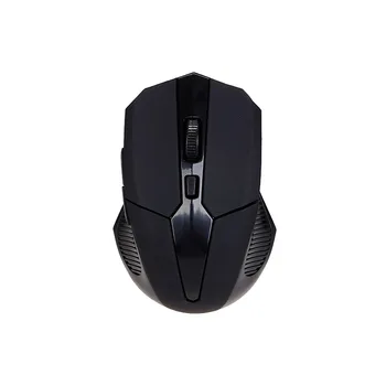 Inalámbrico Gaming mouse 2.4 GHz 2400DPI Óptico Para ordenador Portátil mause cuatro-velocidad ajustable juego de mause bluetooth del Juego para el Ordenador