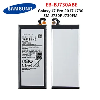 SAMSUNG Original EB-BJ730ABE 3600mAh Batería Para Samsung Galaxy J7 Pro 2017 SM-J730 SM-J730FM J730F/G J730DS J730GM J730K
