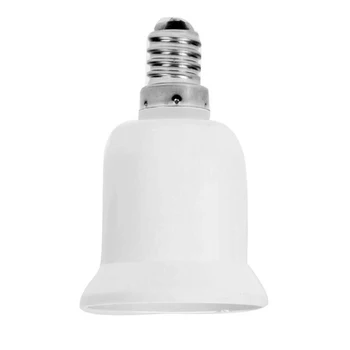 2/5/10PCS LED halógeno bombilla CFL lámpara adaptador de E14/E27 Adaptador de Conversión Zócalo de la Casa Incombustible anti-envejecimiento Zócalo de soporte de la Lámpara