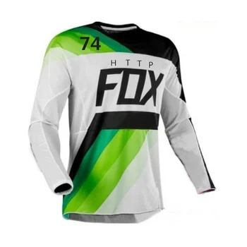 2021 Nuevas Mujeres de Descenso Camisetas MTB Bicicleta de Camisetas de Offroad DH Motocicleta Jersey de Motocross Ropa Sportwear HTTP FOX bicicleta YETIing