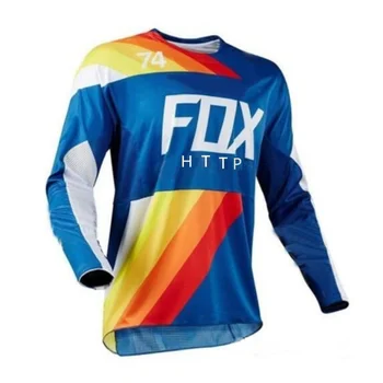 2021 Nuevas Mujeres de Descenso Camisetas MTB Bicicleta de Camisetas de Offroad DH Motocicleta Jersey de Motocross Ropa Sportwear HTTP FOX bicicleta YETIing
