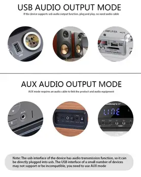 KN318 Bluetooth Audio 5.1 Transmisor-Receptor de Mini Jack de 3,5 mm AUX USB de Música Estéreo Adaptador Inalámbrico Para TV de Coche Manos libres de llamadas