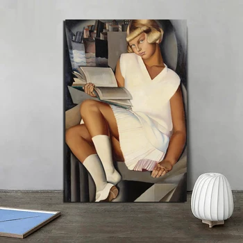 Tamara de Lempicka Arte de la Pared de Lona Posters Y las Impresiones de la Lona de Pintura Decorativa Imágenes Para Oficina Sala de estar Decoración del Hogar