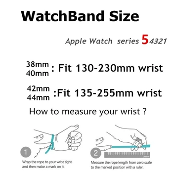 Milanese Loop Correa de reloj para el Apple Watch 38 mm 42 mm 44 mm 40 mm de Acero Inoxidable de las Mujeres de los Hombres de la Pulsera de la Banda de la Correa para el iWatch 3 4 5 6 SE