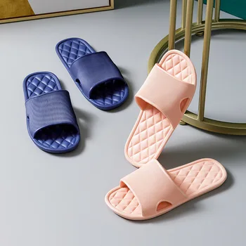 Nuevo Zapatillas Mujer Sandalias Flip Flops para Casa de Verano Zapatillas para Hombres Casual Suave se Desliza Zapatillas de Casa de Hombre Plana Zapatos de Playa