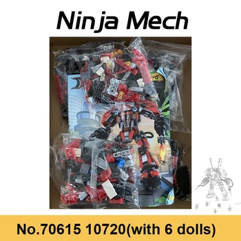 Super Llama Mech Fuego Ninja Mecha Robot De Batalla Figuras Compatible Con 70615 La Construcción De Bloques De Ladrillos De Juguetes Para El Niño Regalos De Cumpleaños