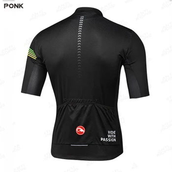 2021 Verano Bicicleta de Camiseta de los Hombres de Ciclismo Jersey de Manga Corta ropa Deportiva Ropa de Bicicleta de Carretera de Jersey Maillot Ciclismo Hombre camiseta del Equipo