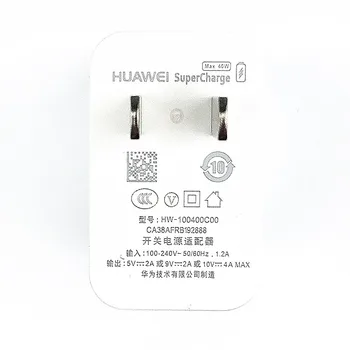 Huawei Super 40W Cargador Original 10V4A Rápido Potencia de adaptador de Cable USB para p20 p30 pro compañero de 30x20 pro Honor Magia Nova 2 5 6