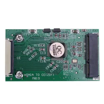 Nuevo 1.8 pulgadas ZIF CE de la Tarjeta del Convertidor Convertidor de 1pc mSATA Mini SATA PCI-E IPOD SSD 40pin para Bitcoin Minero la Minería Accesorios