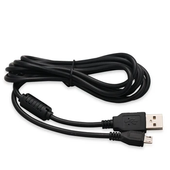 2 En 1 de Carga Micro USB Cable de Datos Cargador Para Sony PS4 Slim Controlador de Juego K3NB
