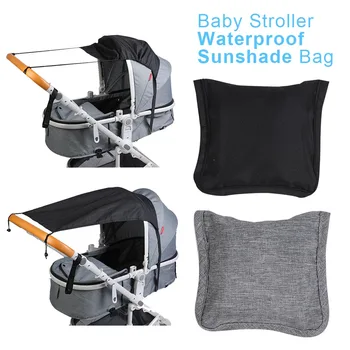 Universal Cochecito de Bebé Accesorios de la Cubierta de Sol a la sombra de la Visera Impermeable Protección UV Transporte de Canopy para Niños de Bebé, los Bebés Coche