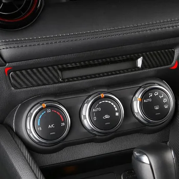 Para Mazda CX3 CX-3 2017 2018 2019 2020 la Consola central de Fibra de Carbono de Cristal Líquido la Pantalla de la Tira de ajuste de los Accesorios del Coche