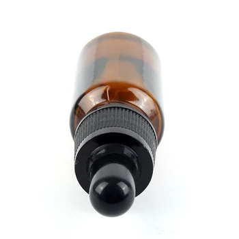 10 ML Portátil de Vidrio de color Ámbar de Rodillos Roller de Aceite Esencial de Botellas de Niebla Contenedor de Viaje Botella Rellenable Vacío Cosmético del Tubo