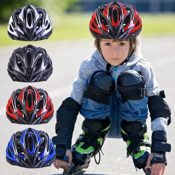 Ultra-ligero de la Seguridad de los Niños de los Deportes de Bicicleta Casco Casco Integralmente Moldeado por Carretera de Montaña de la Bicicleta de los Niños de Equitación Casco de Patinaje
