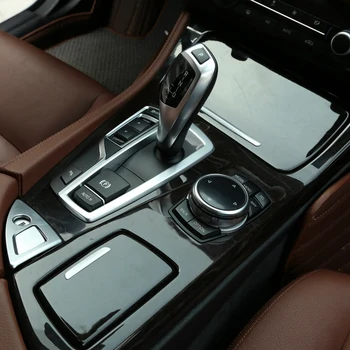 El Cambio de marchas espacio de molduras Interiores de las Cubiertas Decorativas de la etiqueta Engomada para BMW F10 F25 X3 X4 F26 5 de la Serie de los Accesorios del Coche