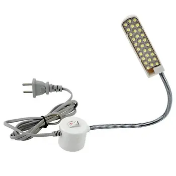 AC 220-250V 30 LEDs Cuentas de Lámpara de Costura de Ropa de la Máquina de la Luz de Casa Trabajando a la Luz de la Lámpara de la Máquina de Coser Accesorios