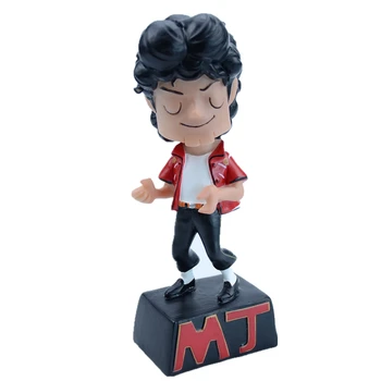 Clásica Pose de Michael Jackson de la Resina de la Figura de Acción Coleccionable Modelo de Juguete de moda para los niños REGALO de Cumpleaños de la decoración del Hogar