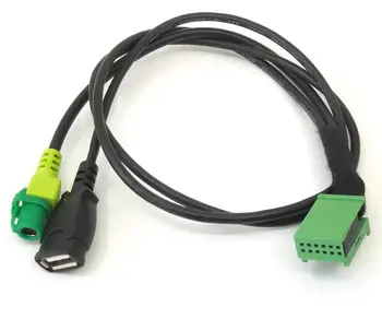 La música AMI interfaz USB cable Aux Para Audi MMI 3G, Navegación Q5 A6L A4L Q7 A5 S5