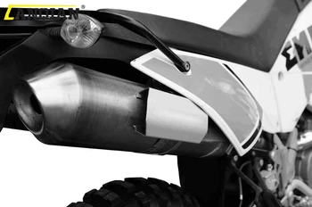 Motocicleta aguas Termales de Escape del Infierno protector de Calor Para Suzuki DRZ400S DRZ400SM 2000-2017 2016 DRZ400 DRZ 400 S SM Accesorios