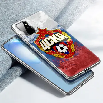 Rusia PFC CSKA Soft Case para Samsung Galaxy A02 A10 A11 A12 A20 A20E A21 S A22 A30 A31 A32 A01 Núcleo de la Cubierta de Silicona