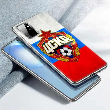 Rusia PFC CSKA Soft Case para Samsung Galaxy A02 A10 A11 A12 A20 A20E A21 S A22 A30 A31 A32 A01 Núcleo de la Cubierta de Silicona