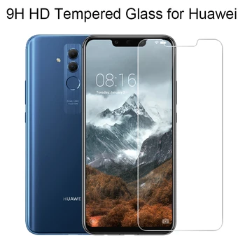 9H Vidrio Templado para el Huawei Mate 20 Lite Teléfono Protector de Pantalla P Smart Plus De 2019 parte Delantera de la Película para Huawei Mate 10 Lite 7 8 9 Pro