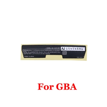1PCS Para GBA/ GBA SP/ GBC Juego de Consola de las Nuevas Etiquetas de Vuelta Pegatinas de reemplazo para Gameboy Advance/ SP/ Color